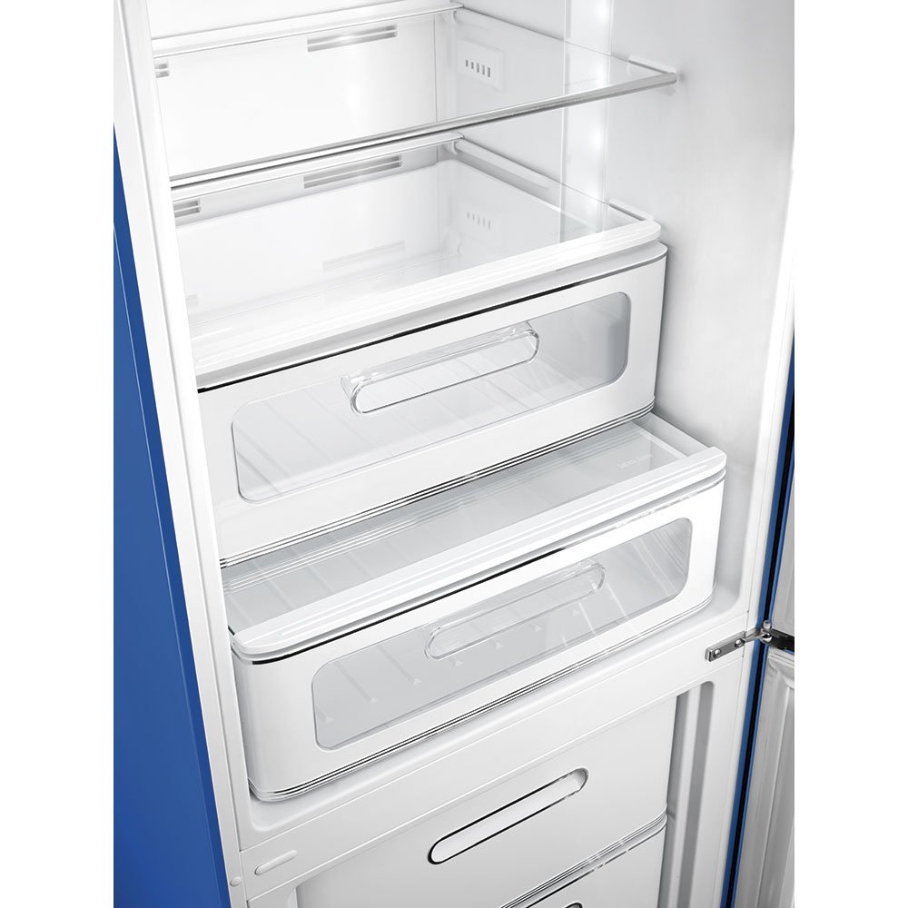 Smeg FAB32RBE6 Blue Free standing refrigerator, view 3