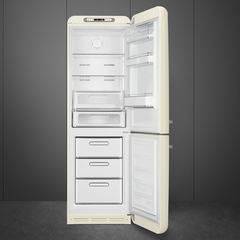 Smeg FAB32RCR6 Cream Free standing refrigerator, view 2