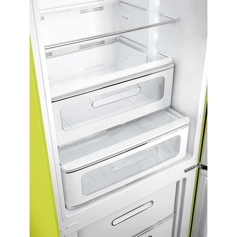 Smeg FAB32RLI6 Lime green Free standing refrigerator, view 3