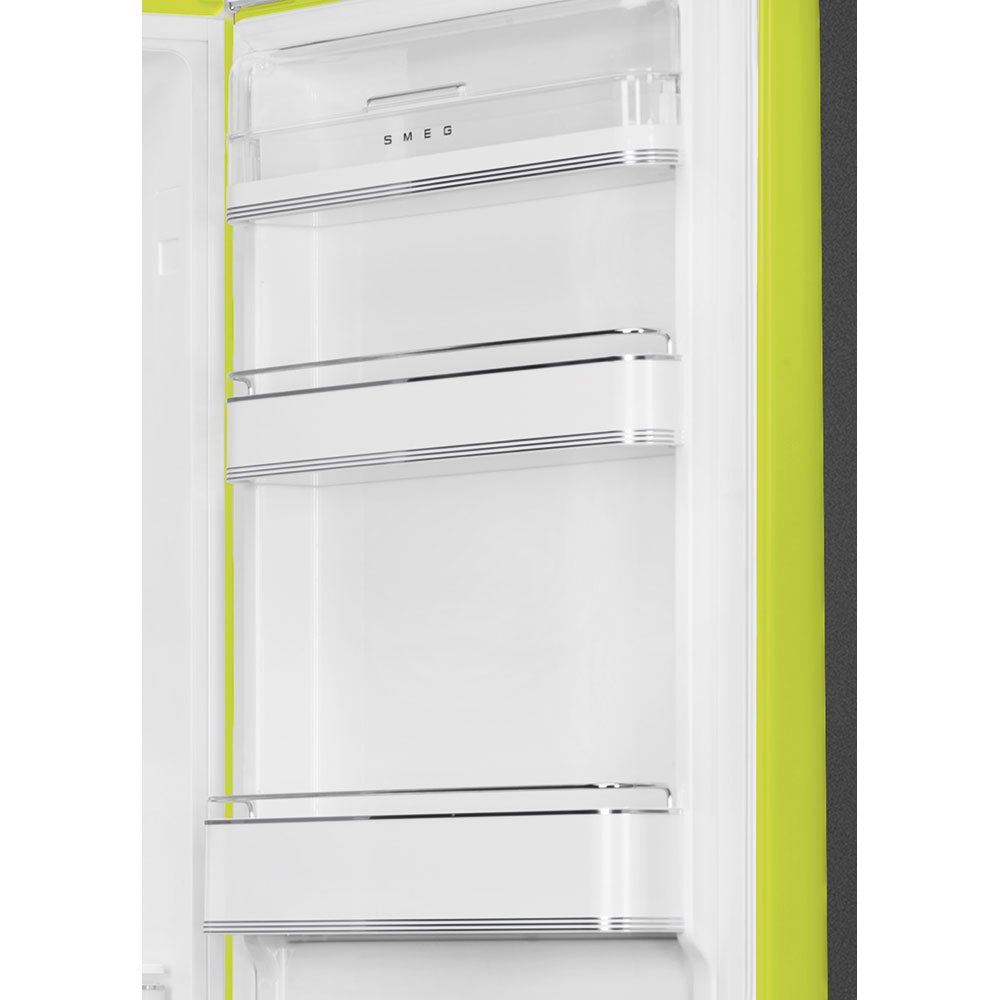 Smeg FAB32RLI6 Lime green Free standing refrigerator, view 4