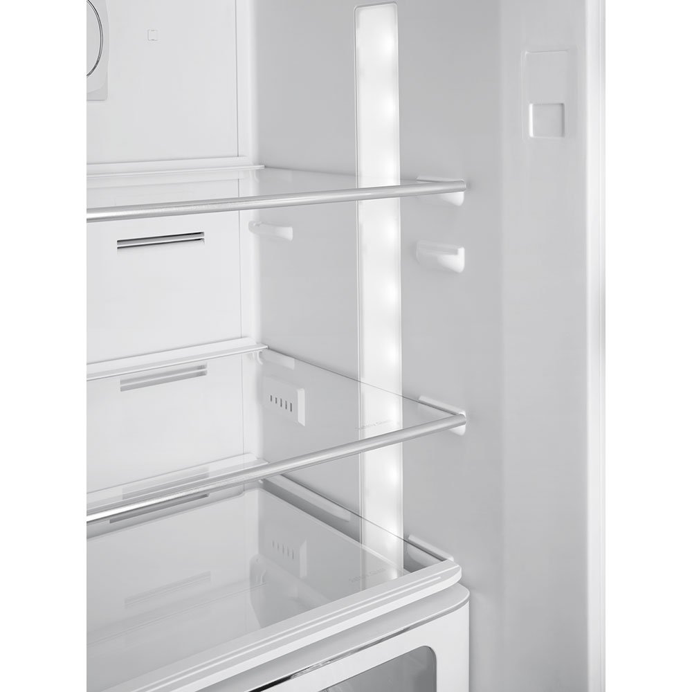 Smeg FAB32ROR6 Orange Free standing refrigerator, view 2