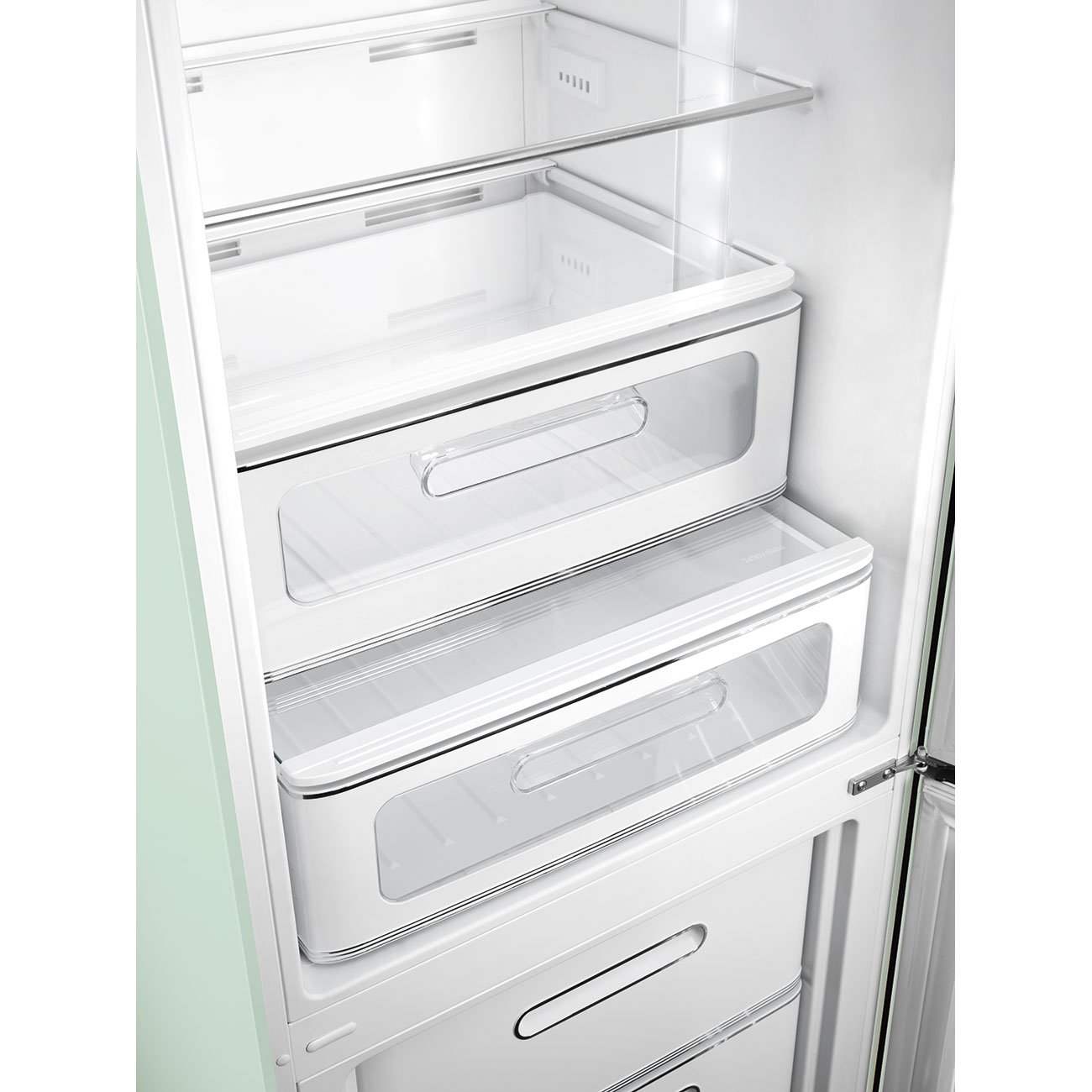 Smeg FAB32RPG5 Pastel green Free standing refrigerator, view 3