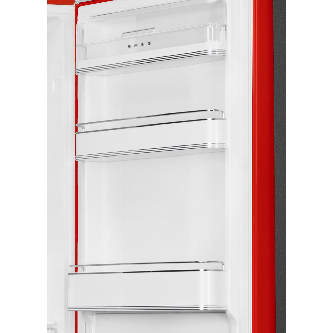 Smeg FAB32RRD6 Red Free standing refrigerator, view 4