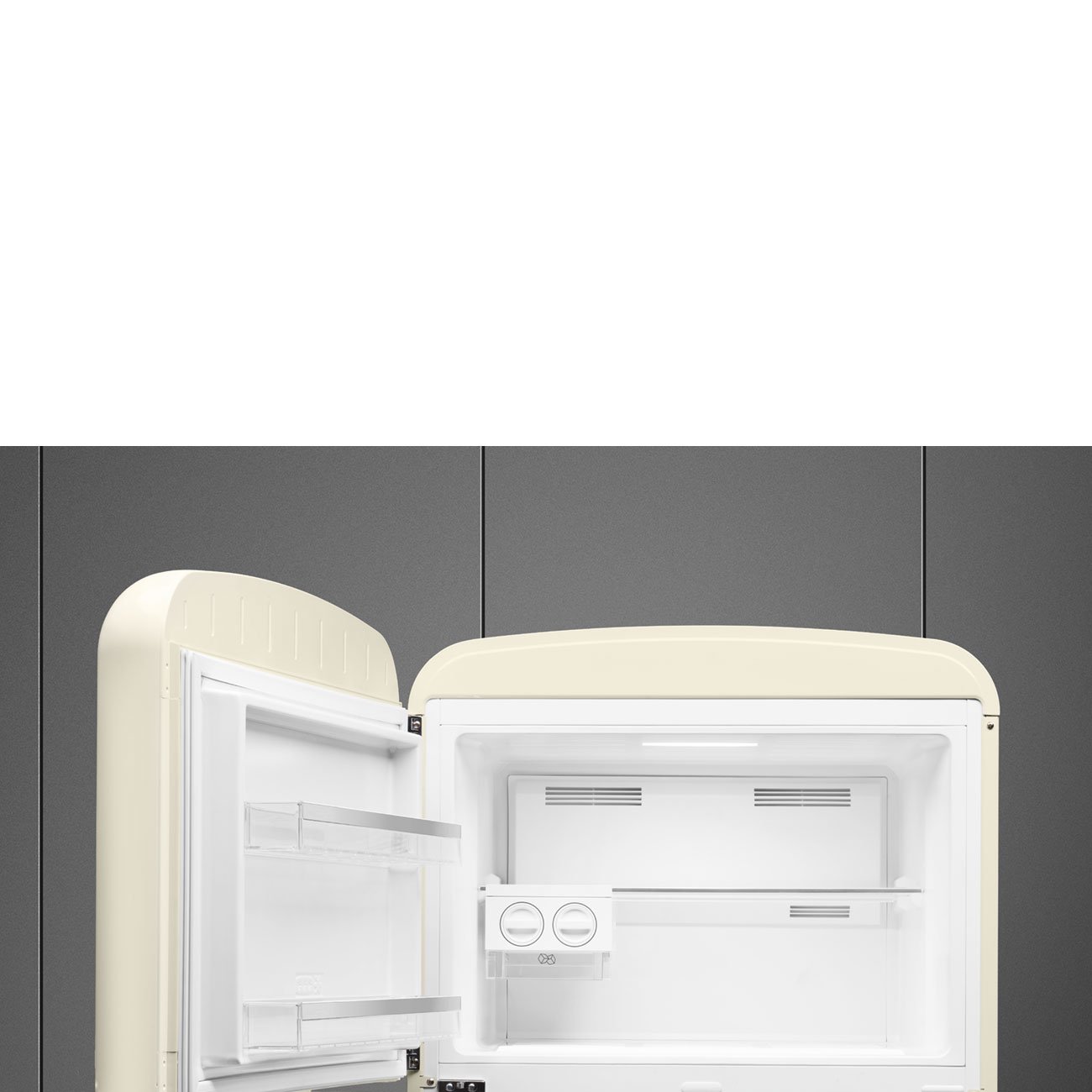 Smeg FAB50LCR5 Cream Free standing refrigerator, view 4
