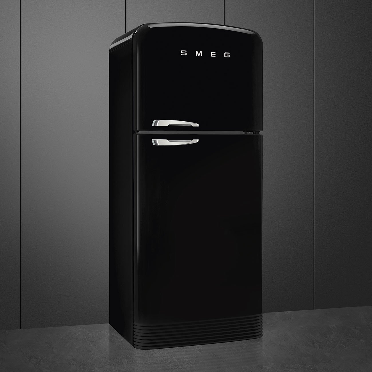 Smeg FAB50RBL5 Black Free standing refrigerator, view 3