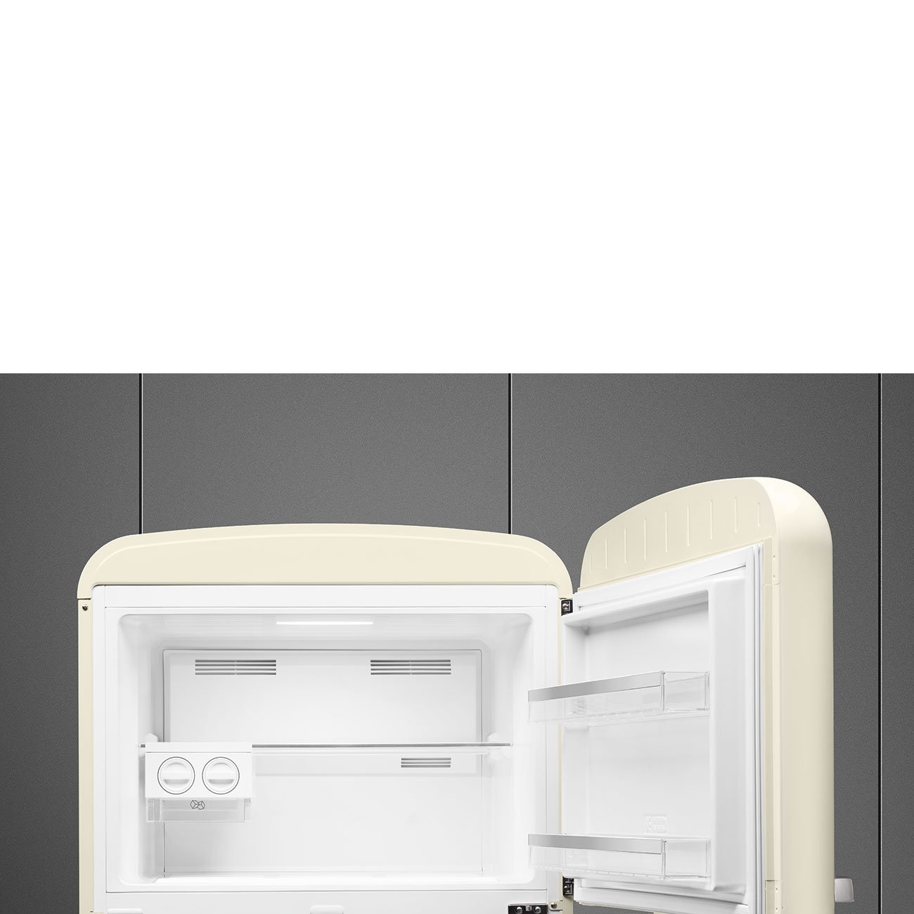 Smeg FAB50RCR5 Cream Free standing refrigerator, view 4
