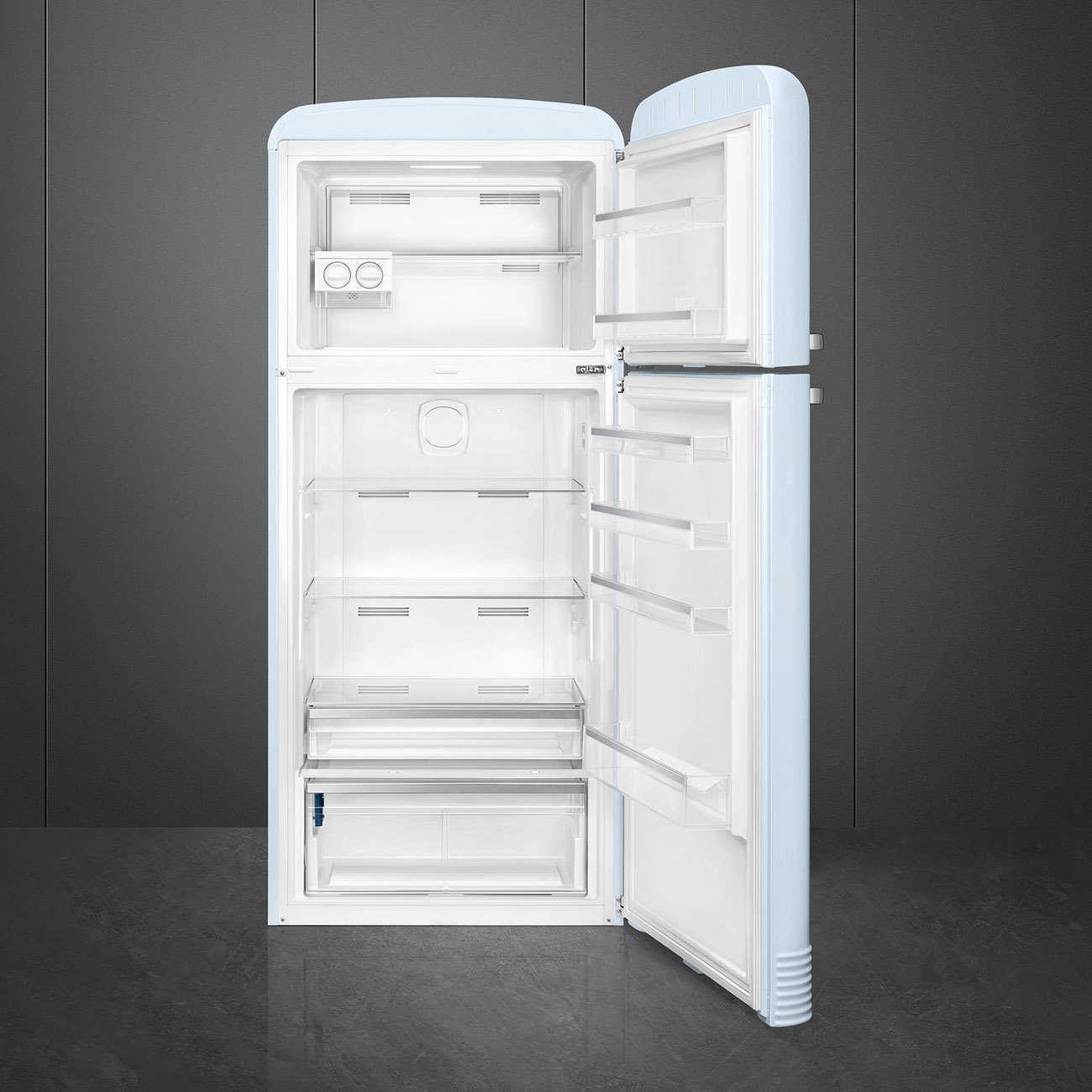 Smeg FAB50RPB5 Pastel blue Free standing refrigerator, view 2