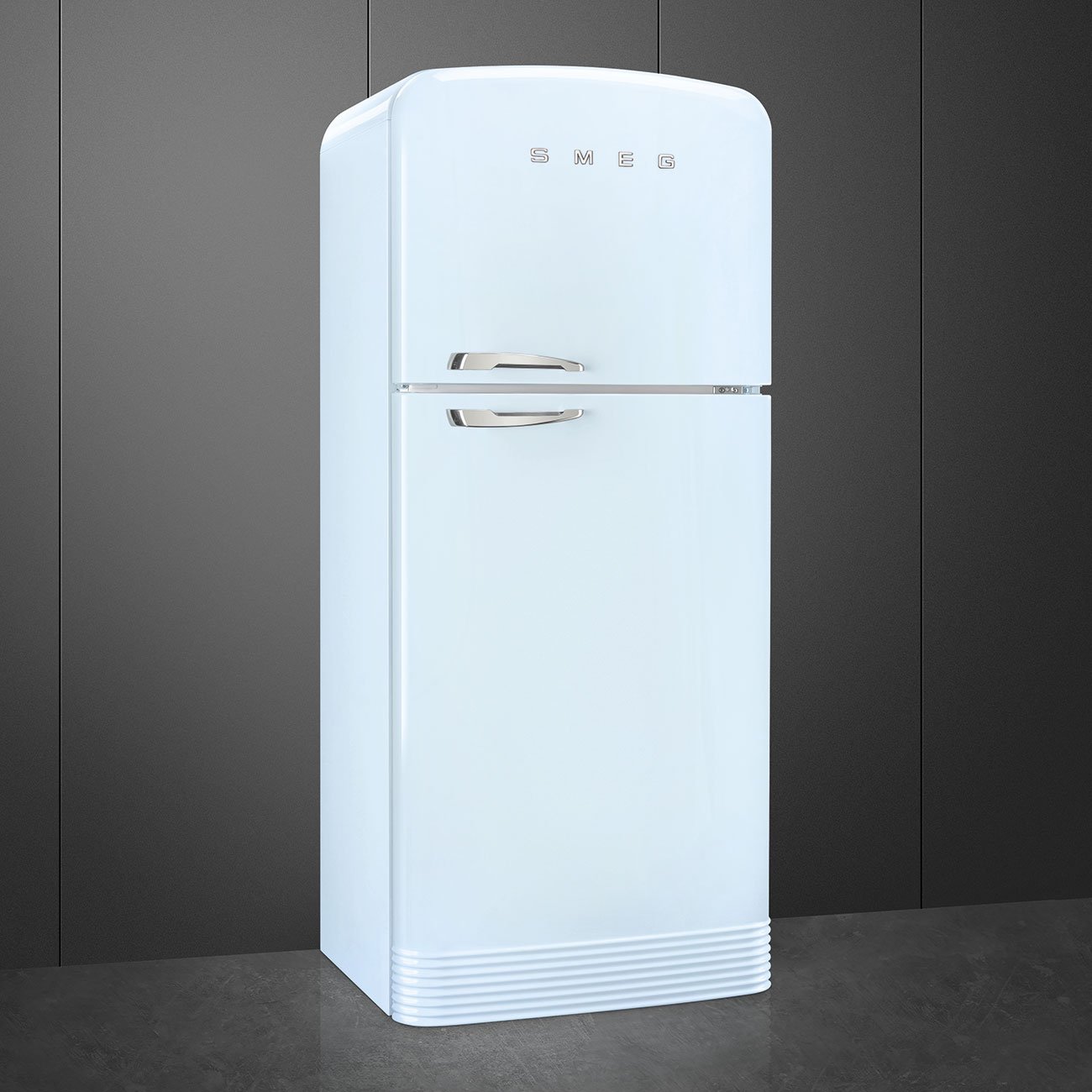Smeg FAB50RPB5 Pastel blue Free standing refrigerator, view 3