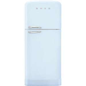 SMEG FAB50 Pastel Blue Retro Fridge Freezer Right Hinge