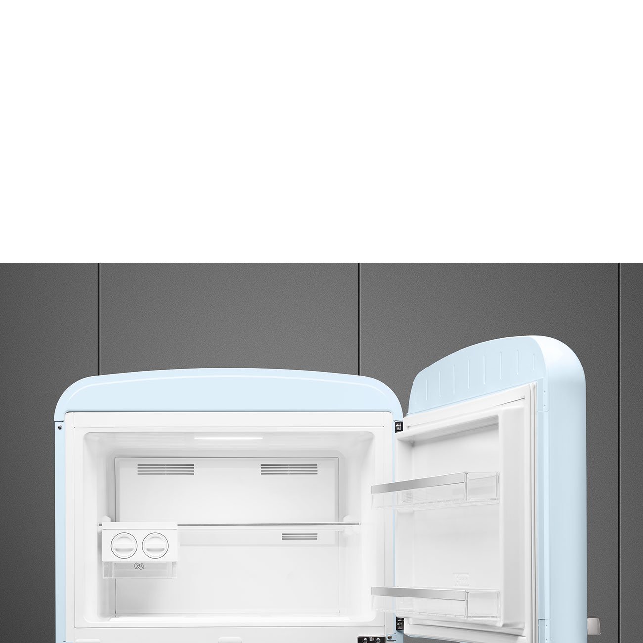 Smeg FAB50RPB5 Pastel blue Free standing refrigerator, view 4