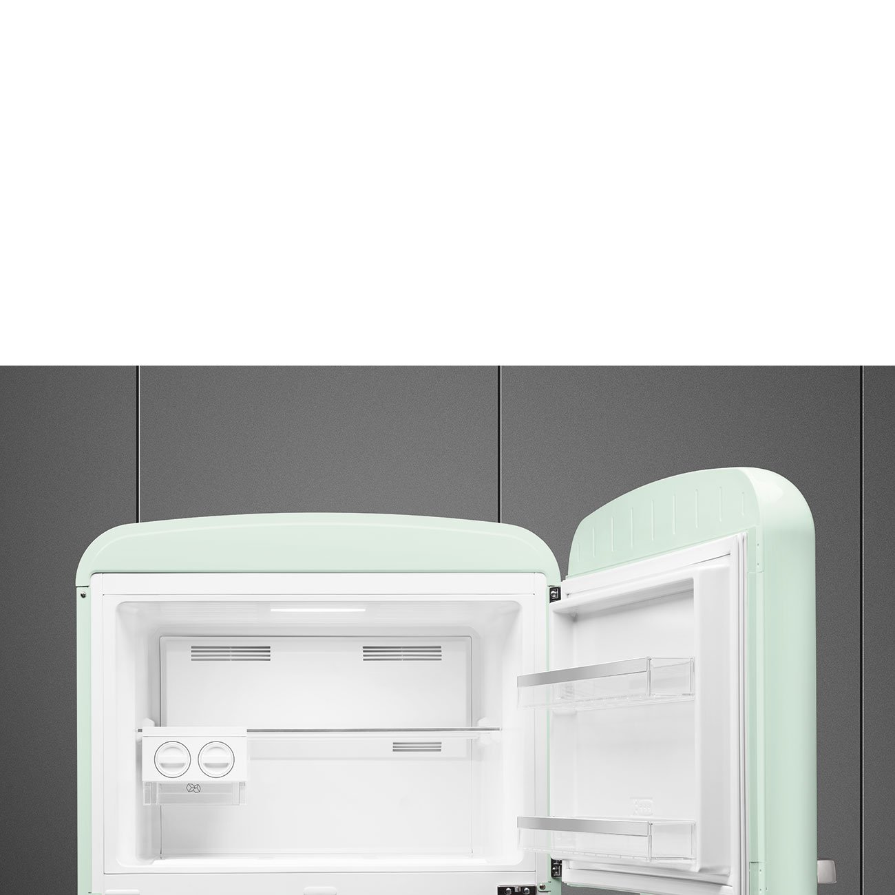 Smeg FAB50RPG5 Pastel green Free standing refrigerator, view 4