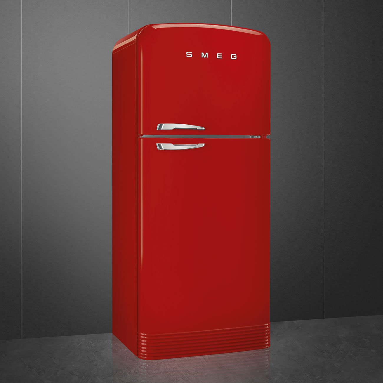 Smeg FAB50RRD5 Red Free standing refrigerator, view 3