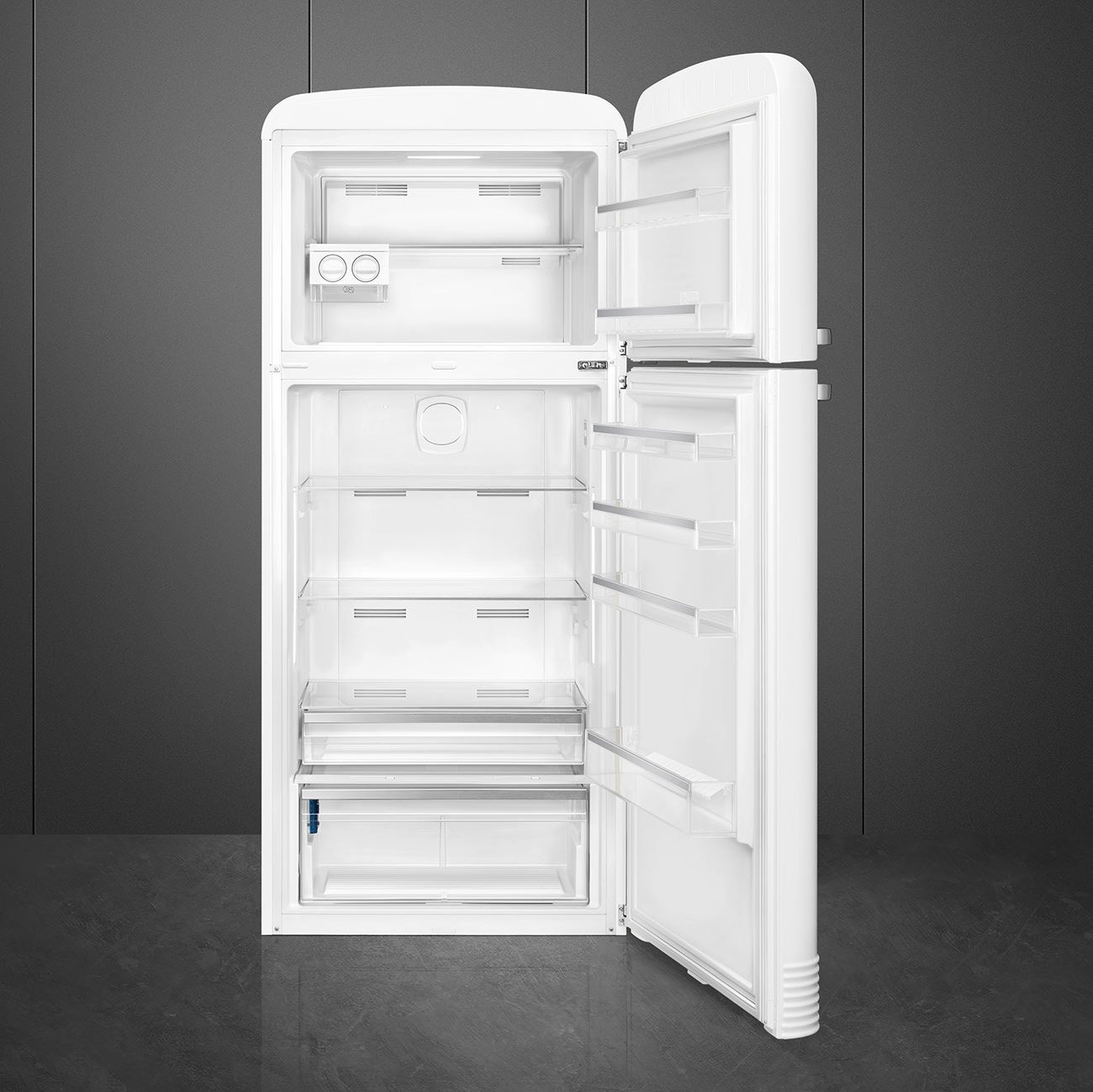 Smeg FAB50RWH5 White Free standing refrigerator, view 2
