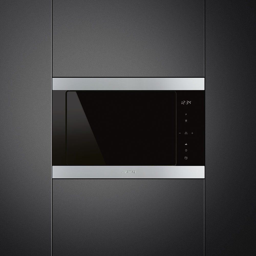 SMEG FMI325X Classica Built-in Microwave view 3
