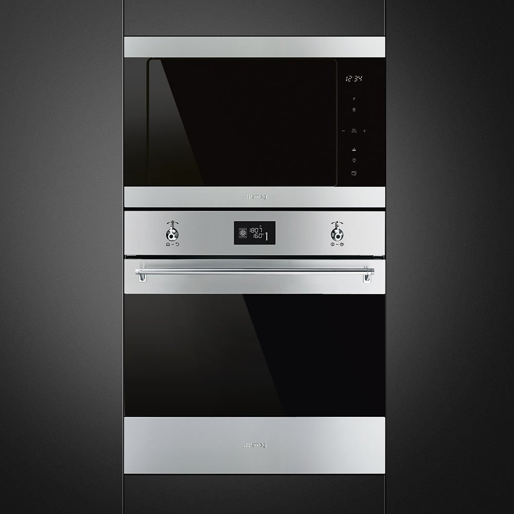 SMEG FMI325X Classica Built-in Microwave view 4