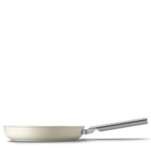 Smeg FPF2802CRM Cream Non-stick Frypan