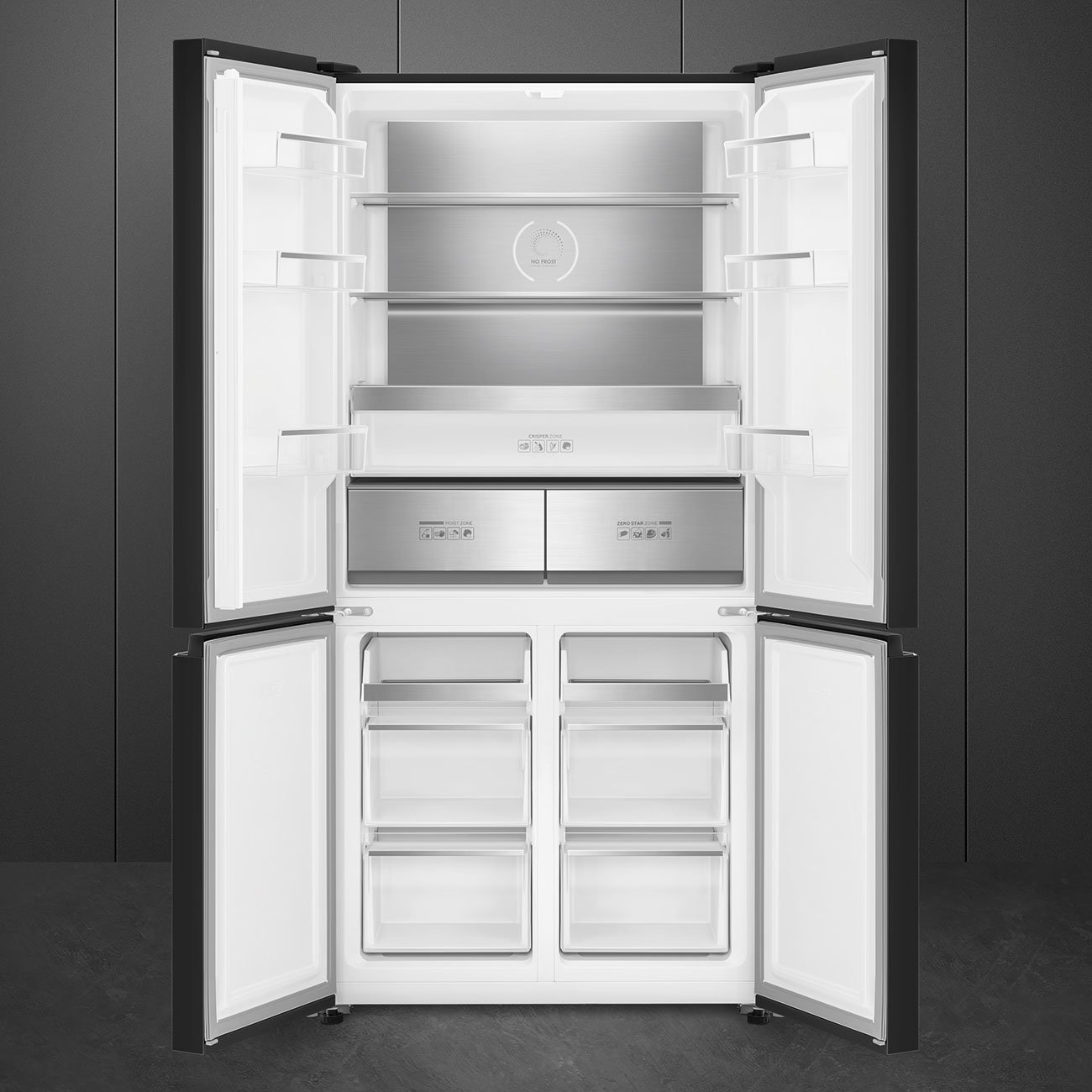 Smeg FQI60KDZA Free standing refrigerator, view 2