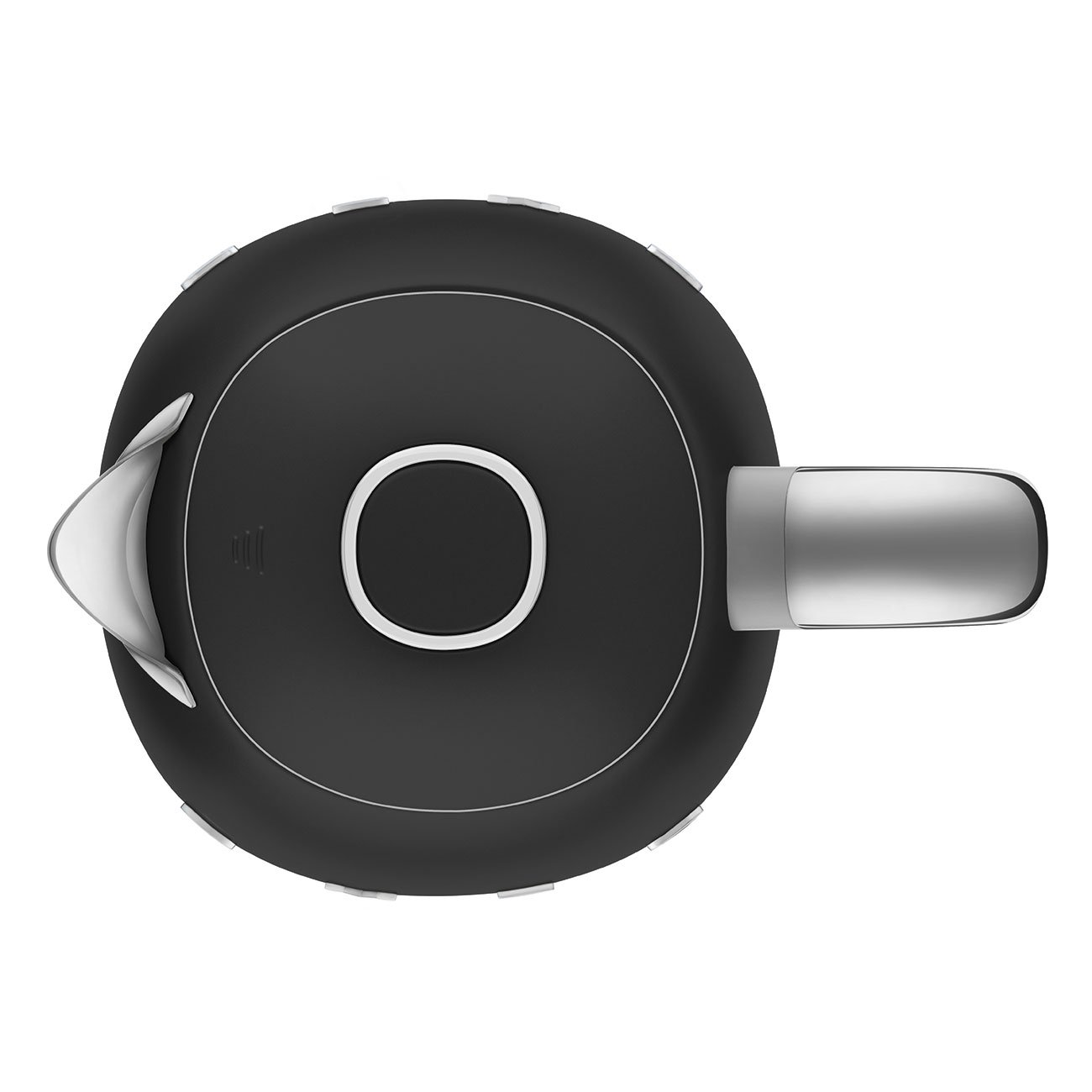 SMEG Black Matt Kettle 1.7L (KLF03BLMSA), view 4