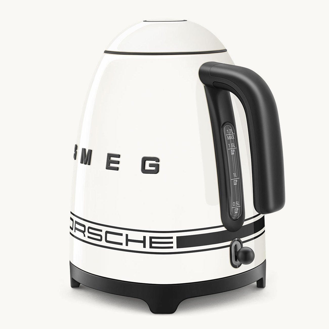 Smeg KLF03PCWEU Porsche x Kettles Carrara White, view 2