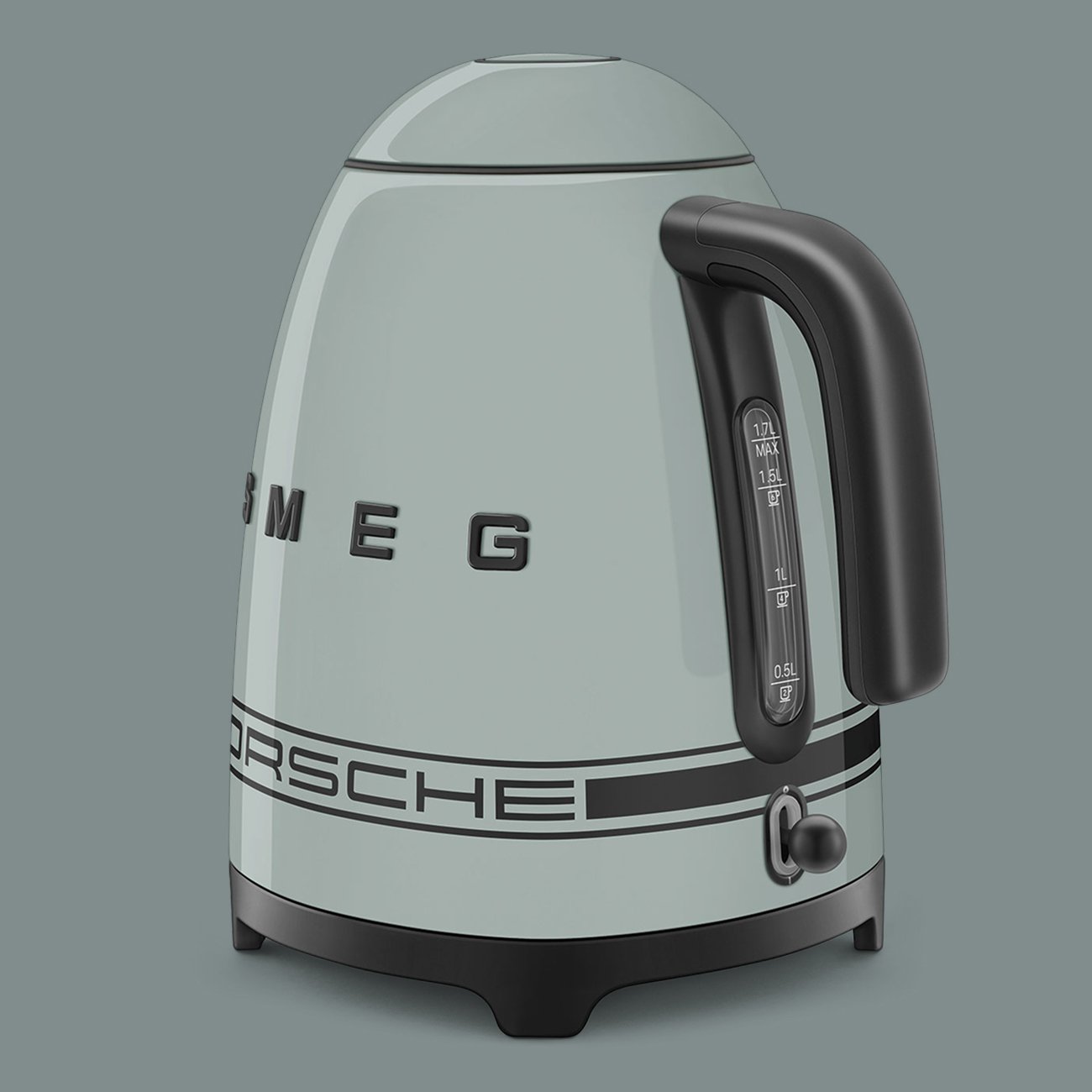 Smeg KLF03PSGEU Porsche x Kettles Shade Green, view 2
