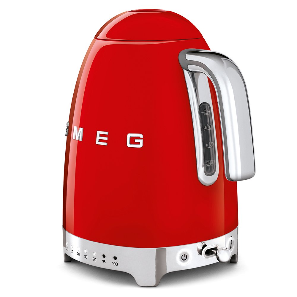 Smeg KLF04RDSA variable temperature kettle, view 3