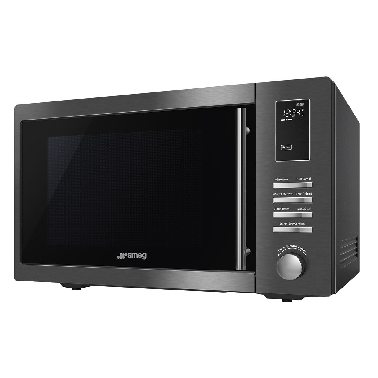 Smeg MOE31B Countertop Microwave, view 3