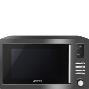 SMEG MOE31 Dark Inox 31L Countertop Microwave