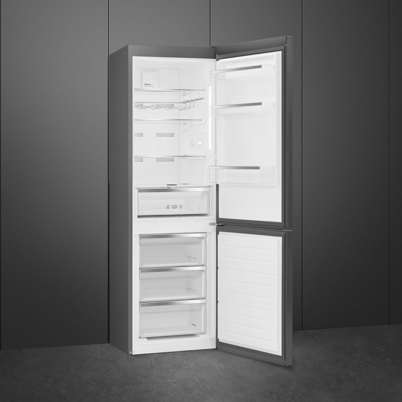 Smeg RC33KNZA Free standing refrigerator, view 3