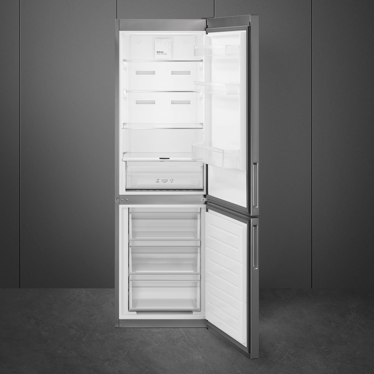 Smeg RC33SNZA Free standing refrigerator, view 2