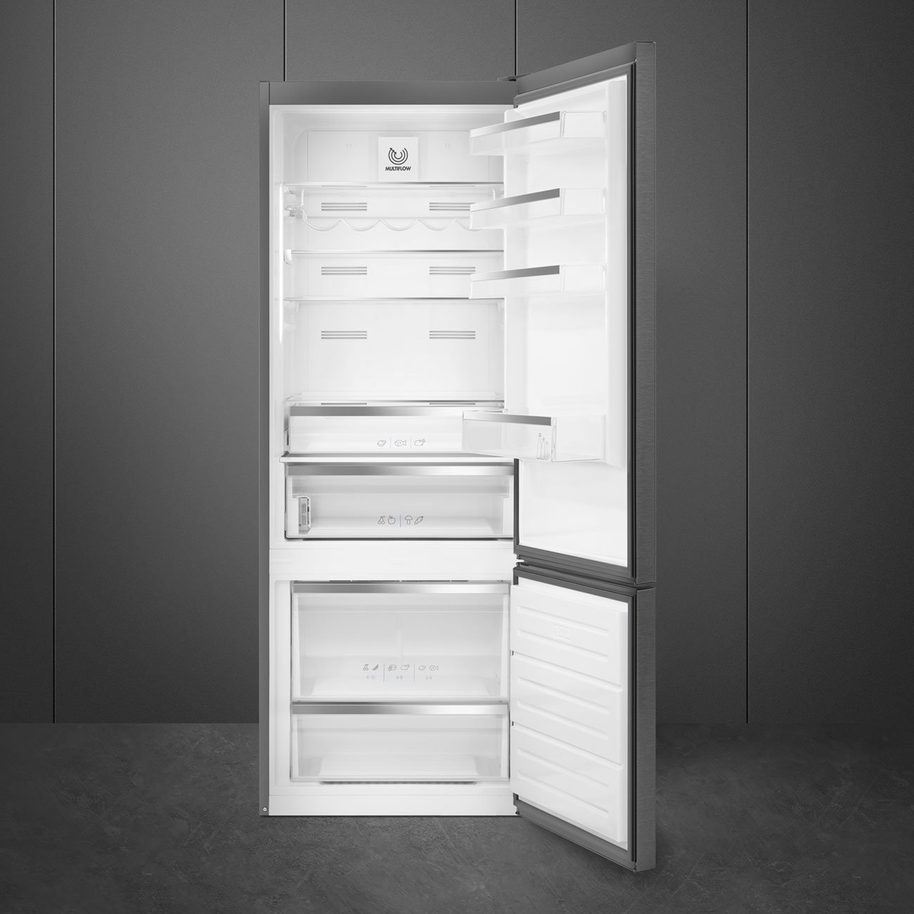 Smeg RC47KNZA Free standing refrigerator, view 2