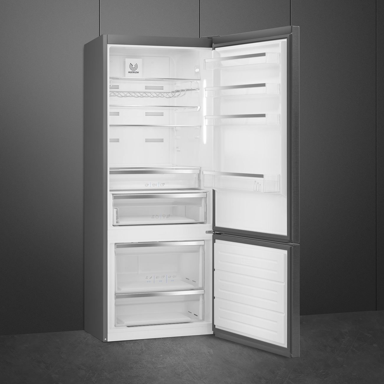 Smeg RC47KNZA Free standing refrigerator, view 4