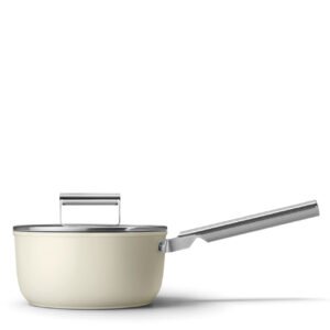 Smeg SPF2012CRM Cream Non-stick Saucepan