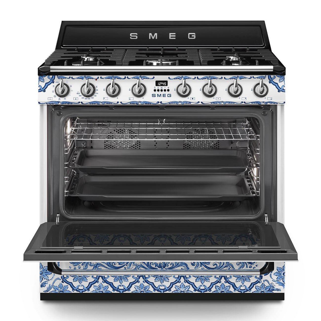 Smeg TR90DGME9 Cooker with Gas Hob 90x60 cm, view 3