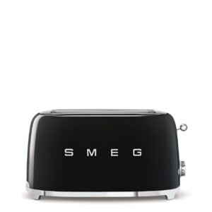 Smeg TSF01BLMSA 50s Retro Style 2 Slice Toaster Black