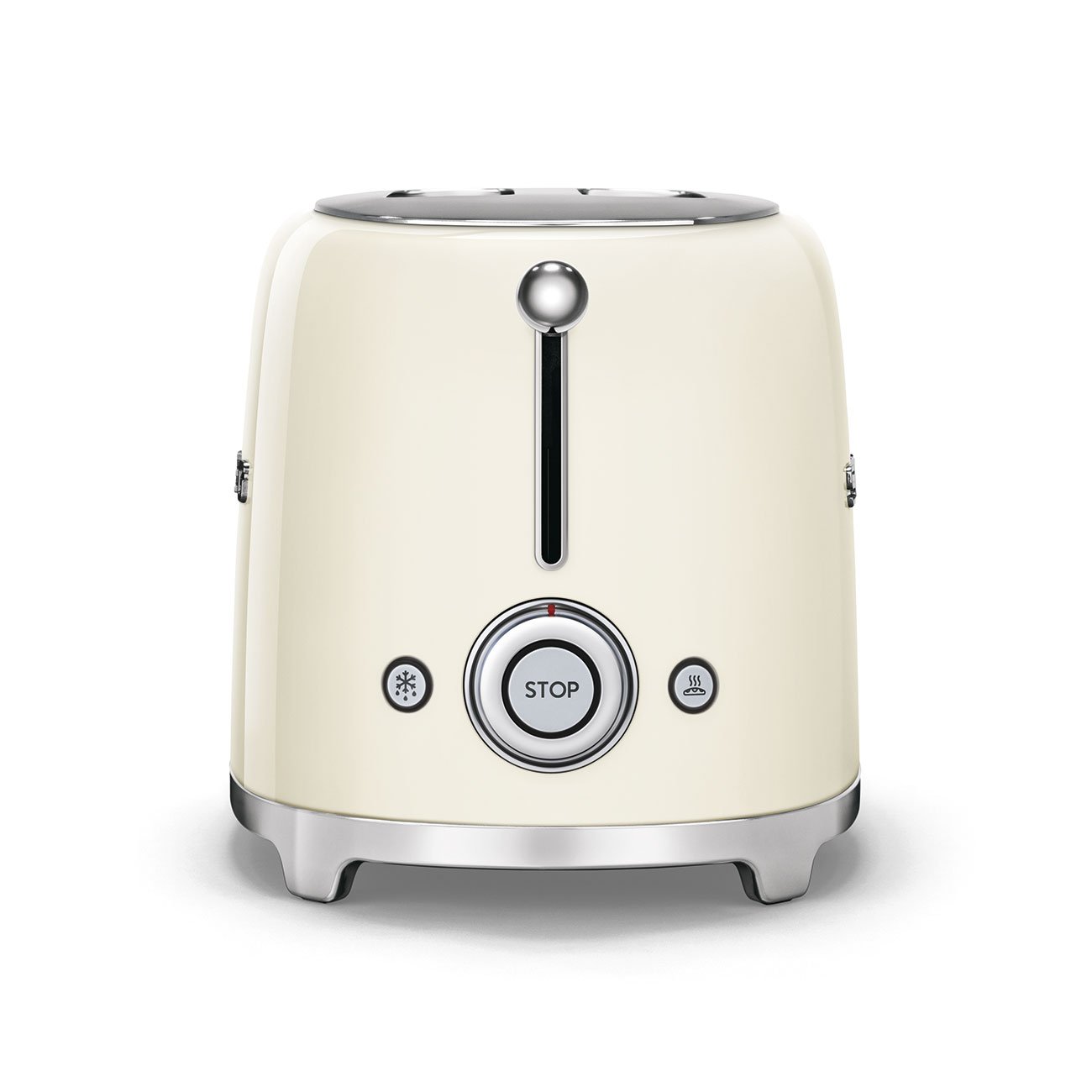 SMEG Cream 2-Slice Toaster (TSF01CRSA), view 3