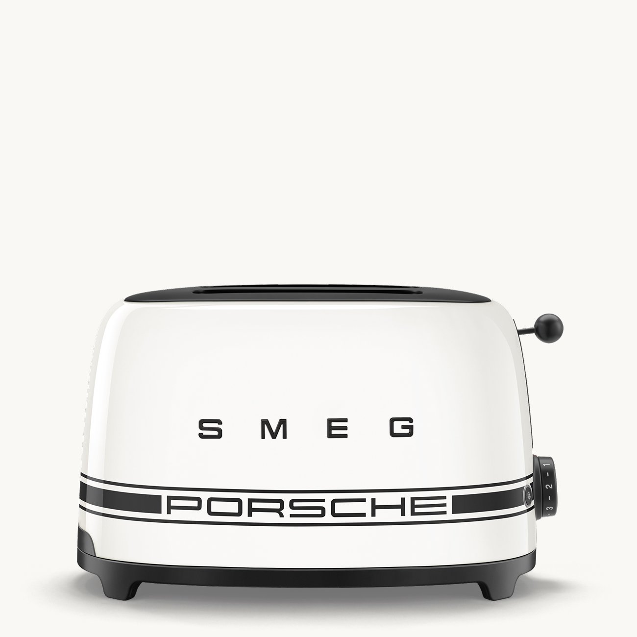 Smeg TSF01PCWEU Porsche x toaster Carrara White
