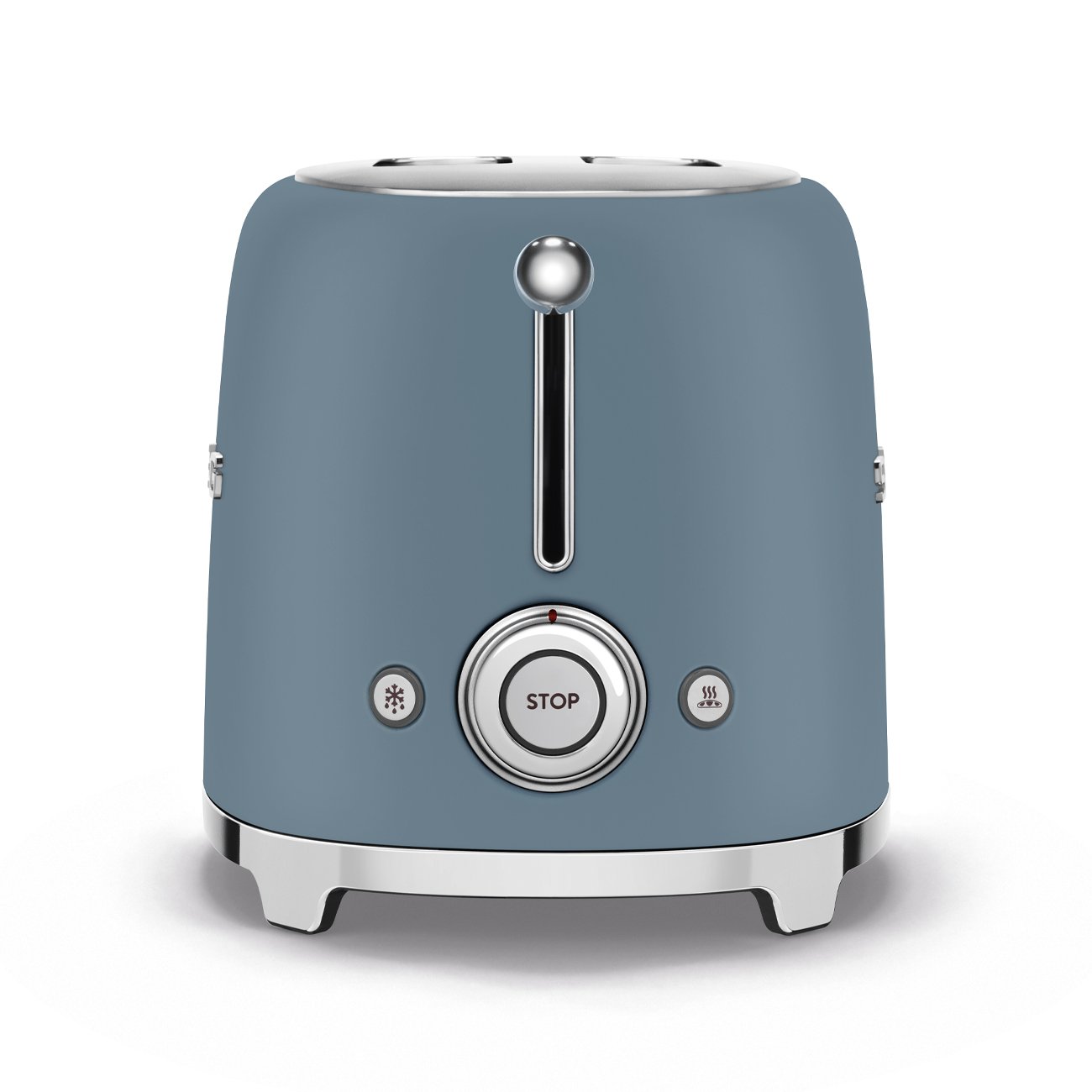 SMEG Storm Blue Matt 2-Slice Toaster (TSF01SBMEU), view 3