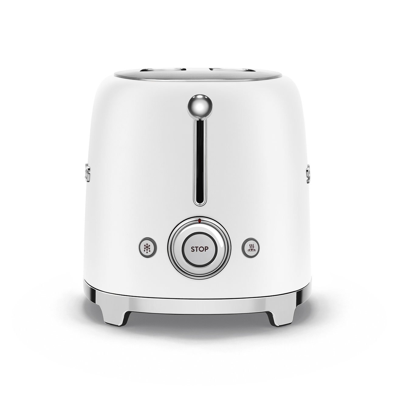 SMEG White Matt 2-Slice Toaster (TSF01WHMSA), view 4