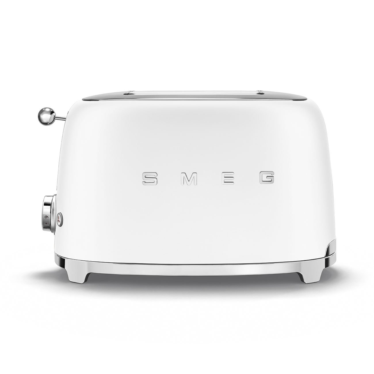 SMEG White Matt 2-Slice Toaster (TSF01WHMSA), view 5