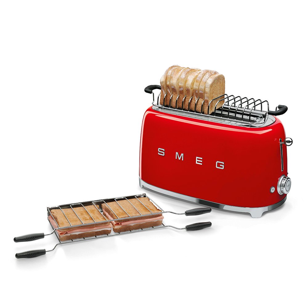 Smeg TSF02RDSA Red, view 3