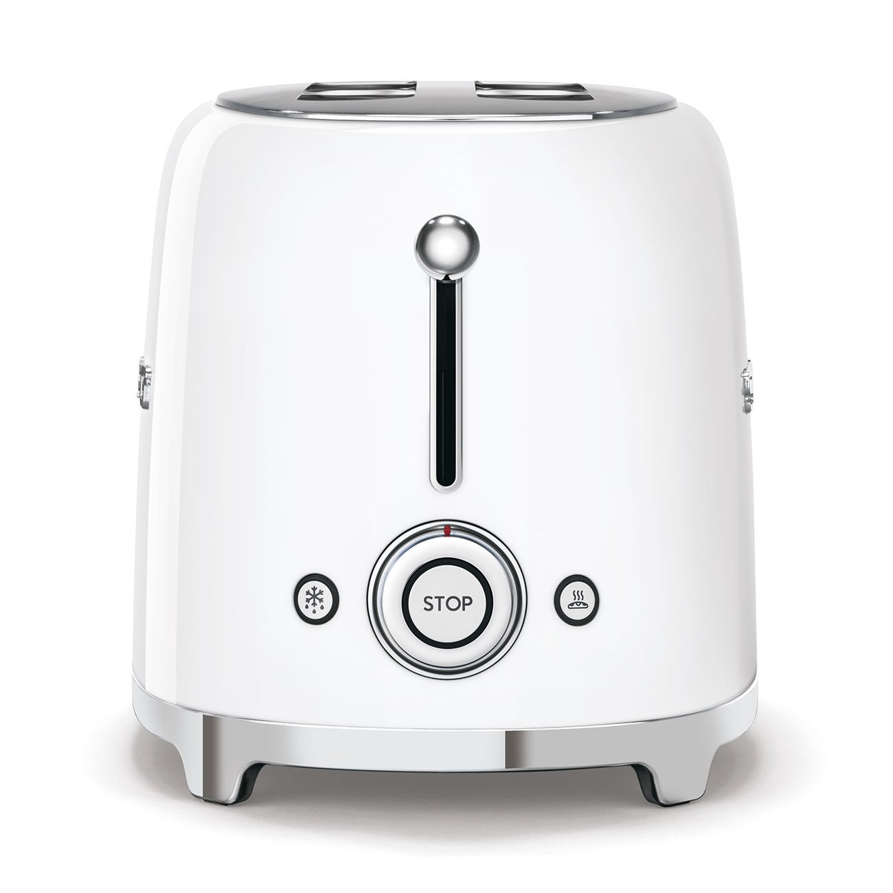 SMEG White 4-Slice Long-Slot Toaster (TSF02WHEU), view 2