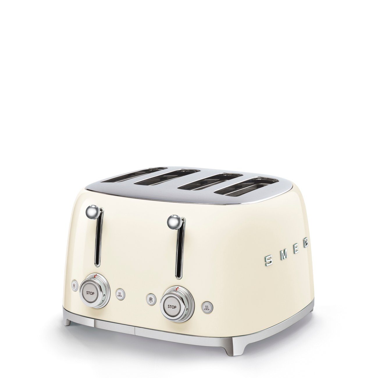 Smeg TSF03CREU Cream Toaster 4x4