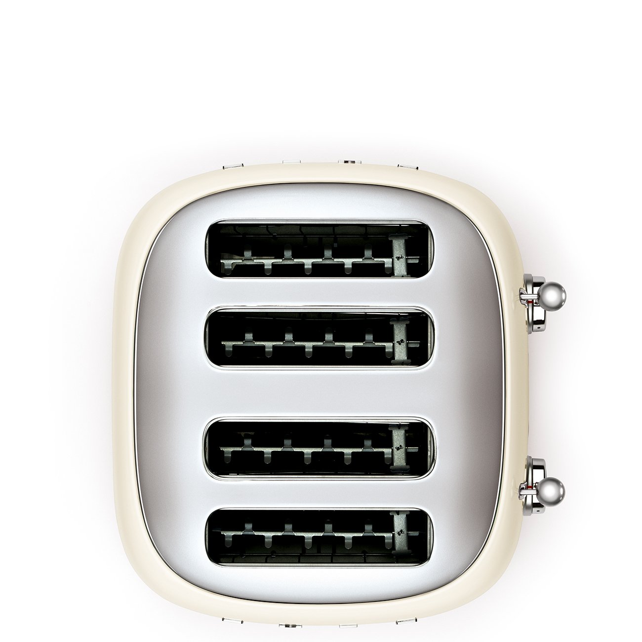 Smeg TSF03CREU Cream Toaster 4x4, view 2