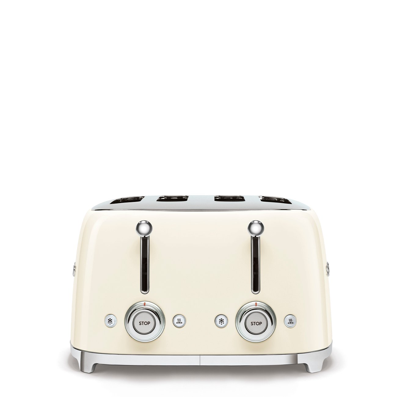 Smeg TSF03CREU Cream Toaster 4x4, view 3