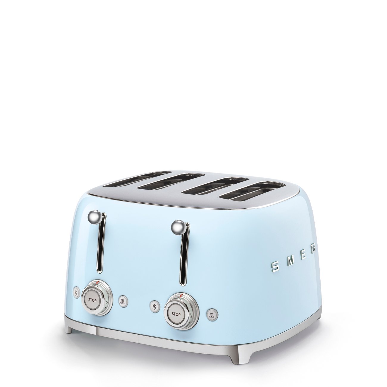 SMEG Pastel Blue 4-Slice 4-Slot Toaster