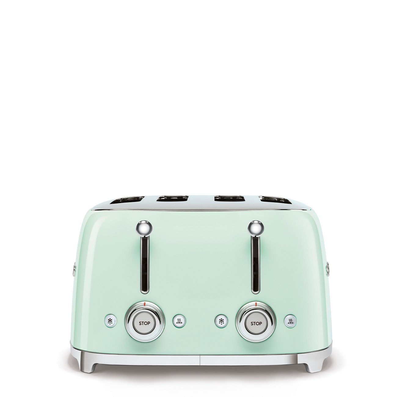 Smeg TSF03PGEU Pastel green Toaster 4x4, view 3
