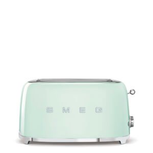 Smeg TSF03PGSA 50s Retro Style 4 Slice Toaster Pastel Green