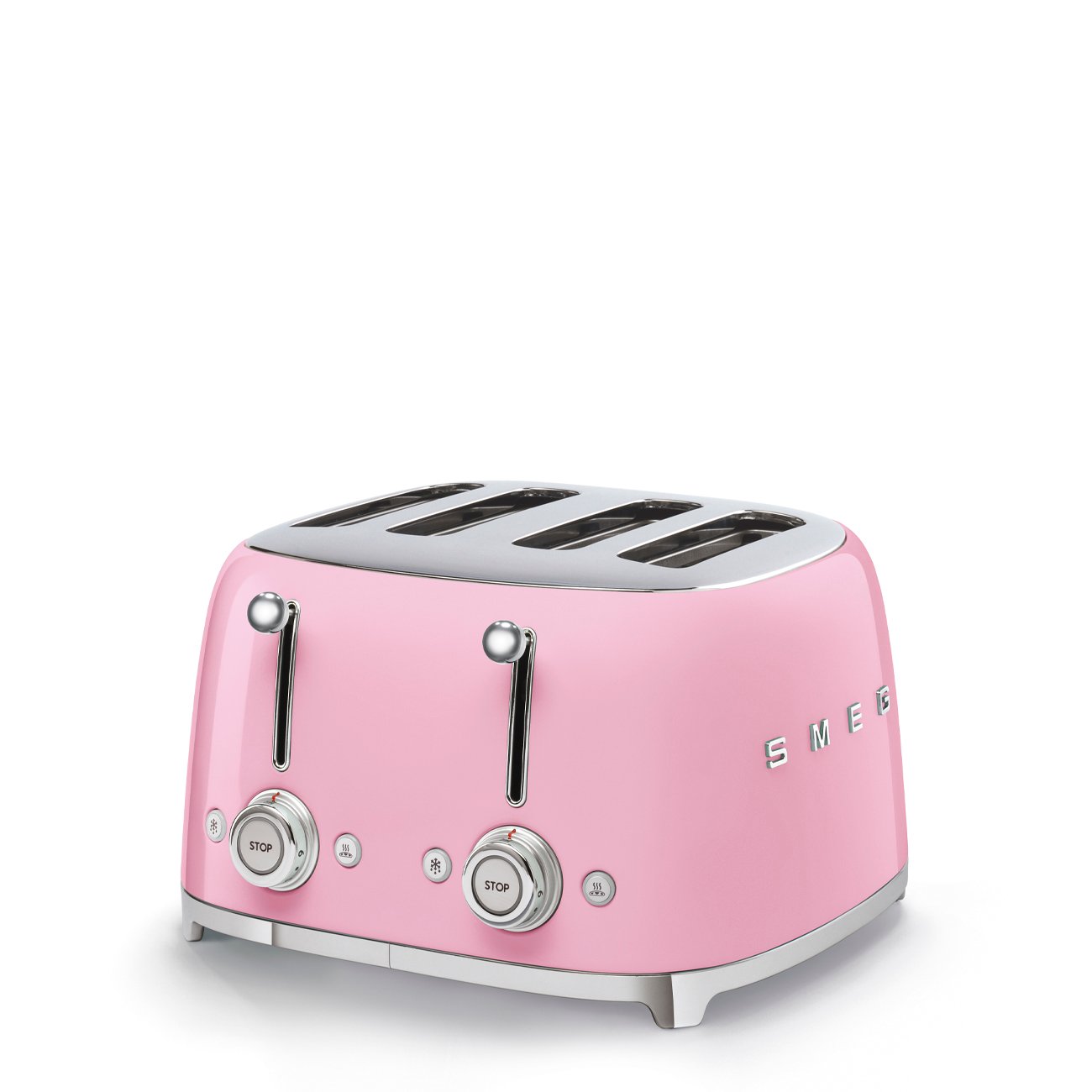 Smeg TSF03PKEU Pink Toaster 4x4