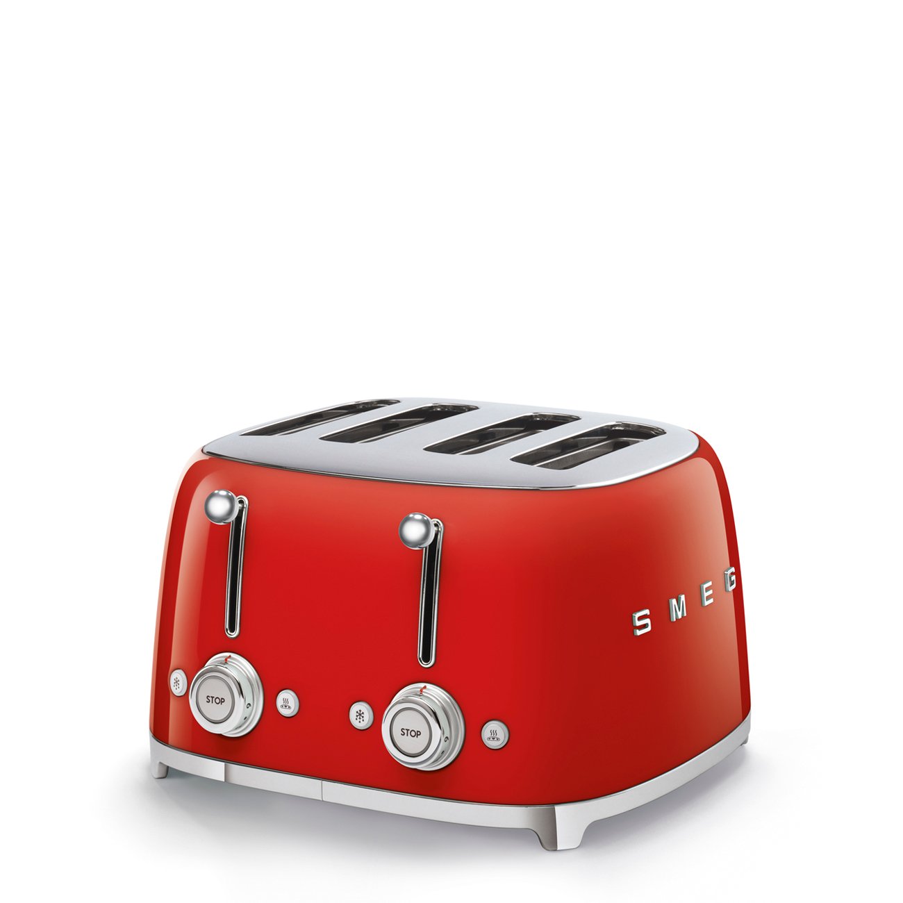 Smeg TSF03RDSA Red Toaster 4x4