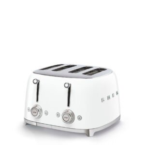 SMEG White 4-Slice 4-Slot Toaster